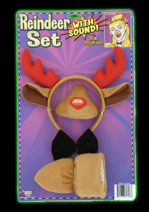 Reindeer Set With Sound