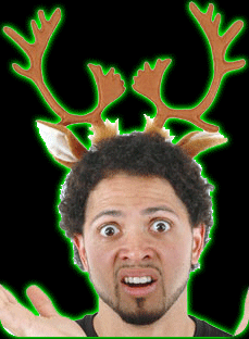 Velvet Reindeer Antlers