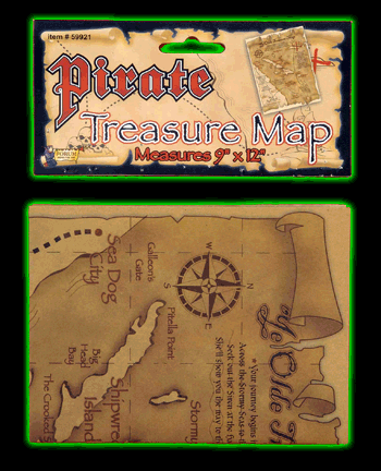 Pirate Treasure Map