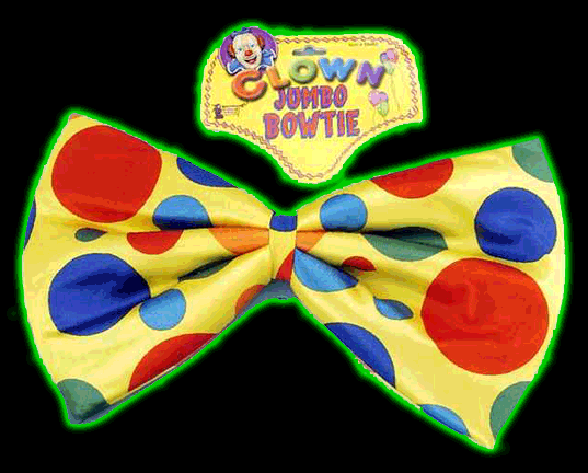 Jumbo Clown Bow Tie