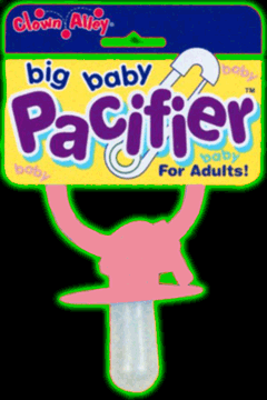Jumbo Pacifier For Adults - Pink