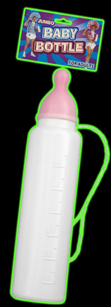 Jumbo Baby Bottle - Pink