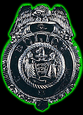 Police Badge - Silver