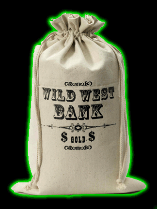 Wild West Money Bag