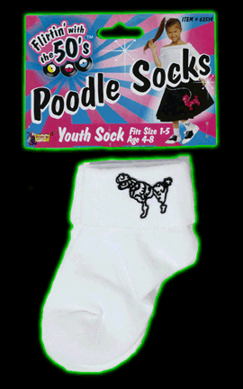 Childrens Poodle Socks