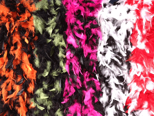 Feather Boas - 2 Tone