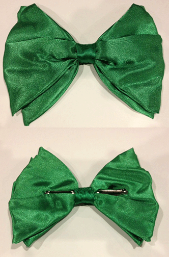 Clip On Bow Tie - Green