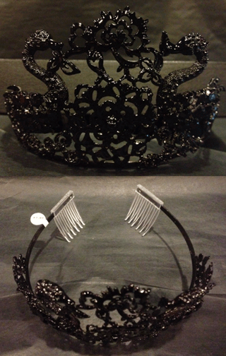 Black Swan Metal Tiara