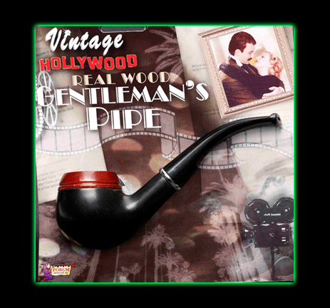 Vintage Hollywood Wooden Pipe