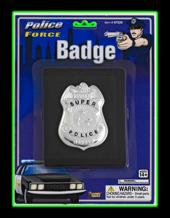 Police Badge Wallet