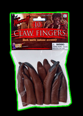 Werewolf Claw Fingers