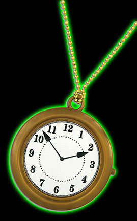 Rapper's Clock Necklace