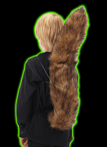 Deluxe Squirrel Plush Tail