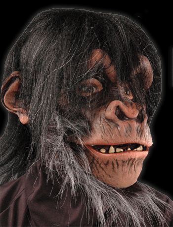 Chimp Mouth Moving Mask