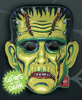 Cranky Franky Glow in the Dark 3D Wall Decor Mask