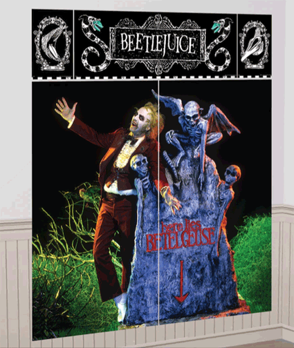 Beetlejuice Scene Setters Wall Decoration