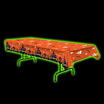 Haunted House Table Cover