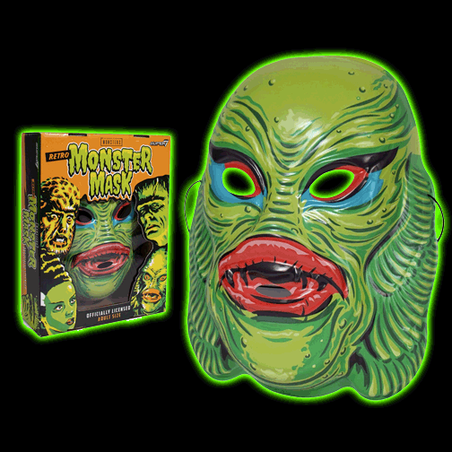 Universal Monsters Mask - Creature from the Black Lagoon (Green)