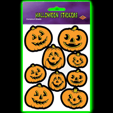 Jack-O-Lantern Stickers