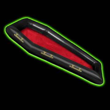 Inflatable Coffin Buffet Cooler