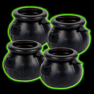Miniature Black 2 inch Cauldrons