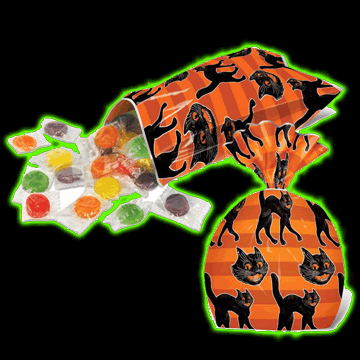 Vintage Halloween Cello Bags