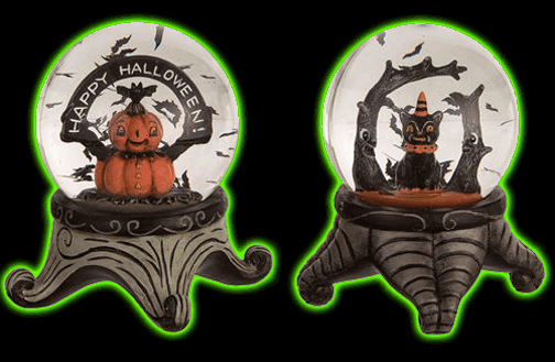 HALLOWEEN WATER GLOBES BY JOHANNA PARKER<br>IN-STORE ONLY