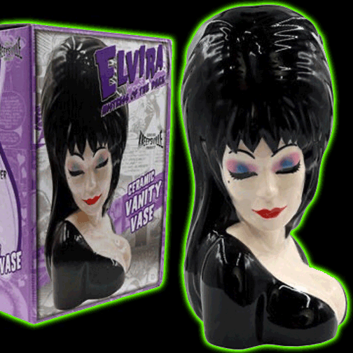 Elvira Portrait Ceramic Vase