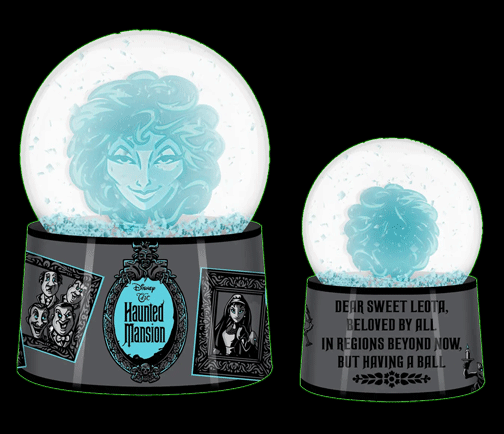 Haunted Mansion 45mm Light Up Snow Globe