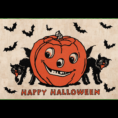 Happy Halloween Paper Placemat Pad