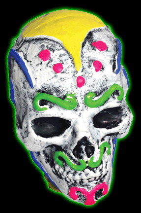 Day of the Dead Sugar Skull Cane