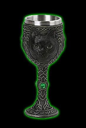 Black Cat Goblet