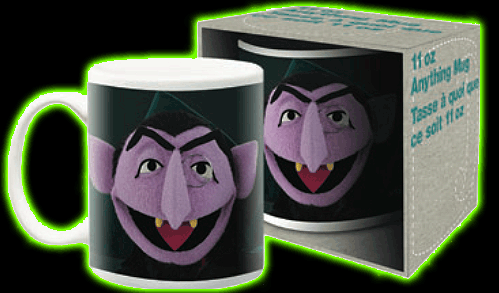 Sesame Street - The Count Mug