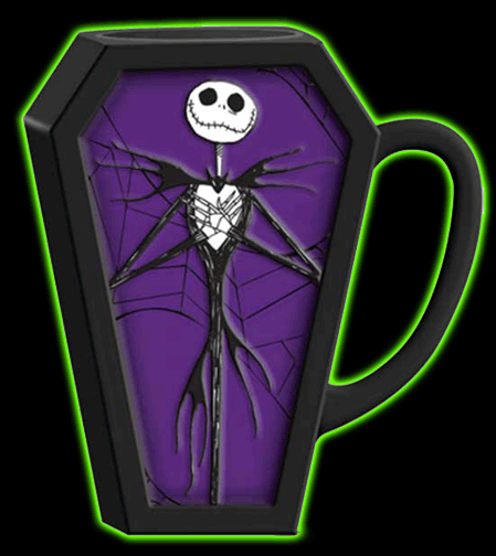 Jack Skellington Coffin Shaped Mug