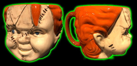 Chucky Sculptural 3D Mug