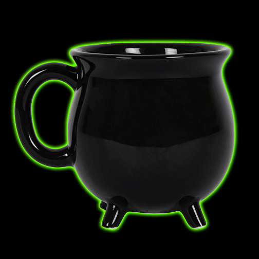 BLACK CAULDRON MUG