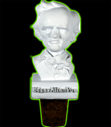 Edgar Allen Poe Wine Stopper