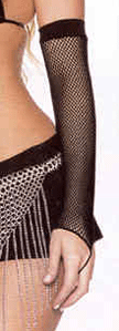 Long Fishnet Gloves