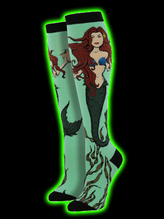 Women's Mermaid Knee High Socks