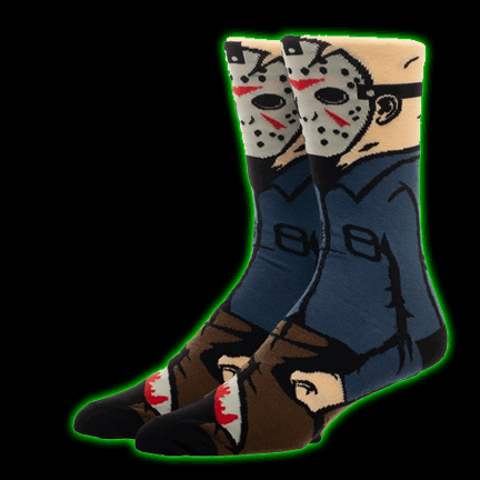 Friday The 13th Jason Character Socks