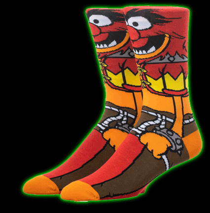 The Muppets Animal Character Socks