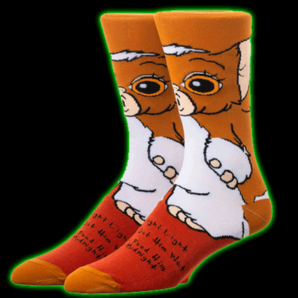 Gremlins Gizmo Character Socks