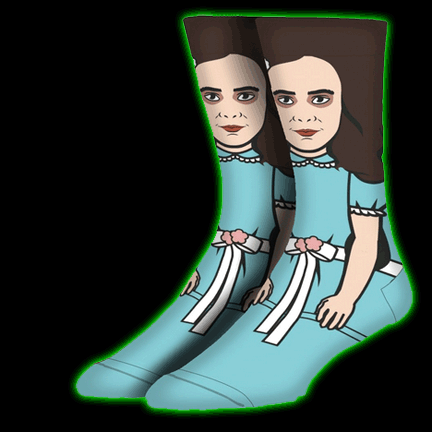 The Shining Twins Character Socks