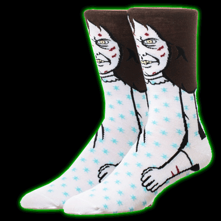 The Exorcist Regan Character Socks