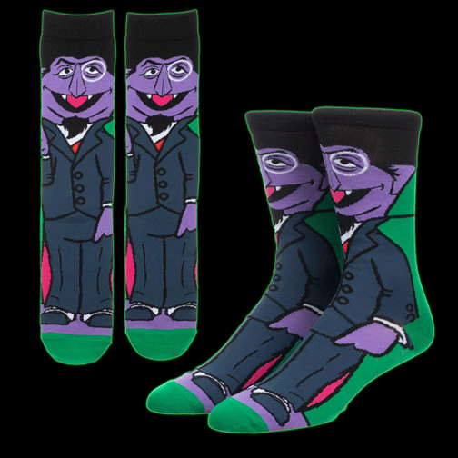 Sesame Street The Count Socks