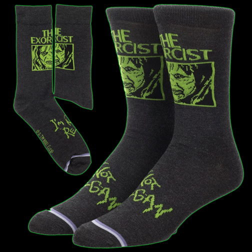 The Exorcist Green Reagan Socks