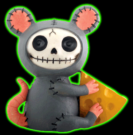 Furrybones Muenster Figurine