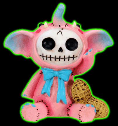 Furrybones Elefun Figurine