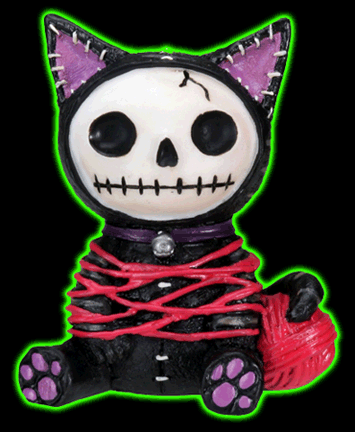 Furrybones Mao-Mao Figurine