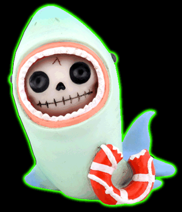 Furrybones Sharkie Figurine